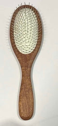 Beachwood handle short pin brush