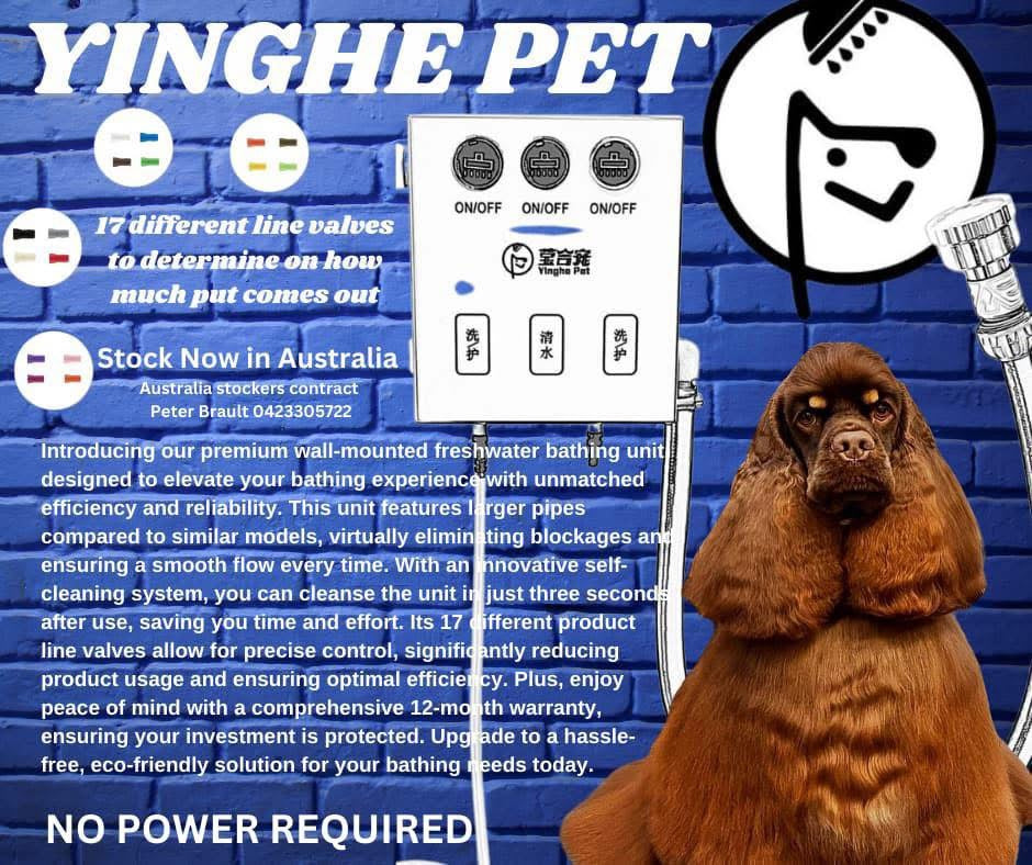 Yinghe Pet Freah Water Bathing System (Powerless bathing )