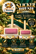 Beachwood handle super soft slicker brush medium