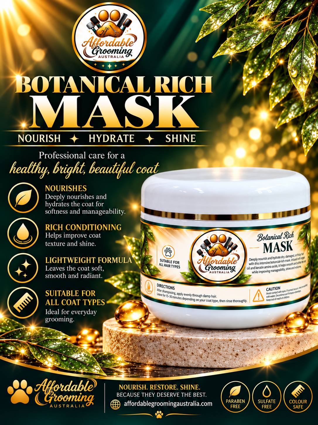 Hair Mask 250 ml tub