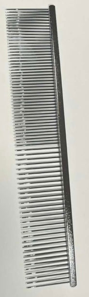 Curved steel comb side ways bend