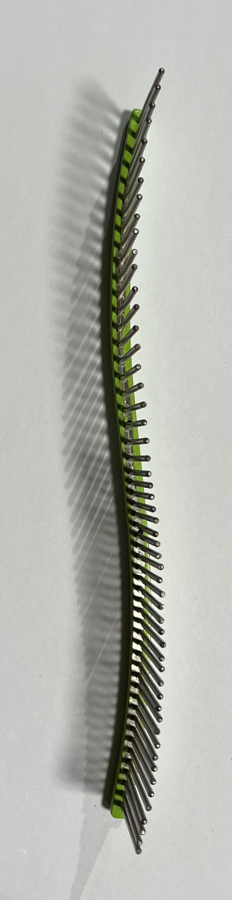 S shape steal comb small