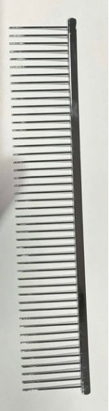Wide tooth steel comb