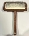 Beachwood handle slicker brush