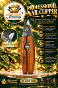 Wooden handled nail cutters