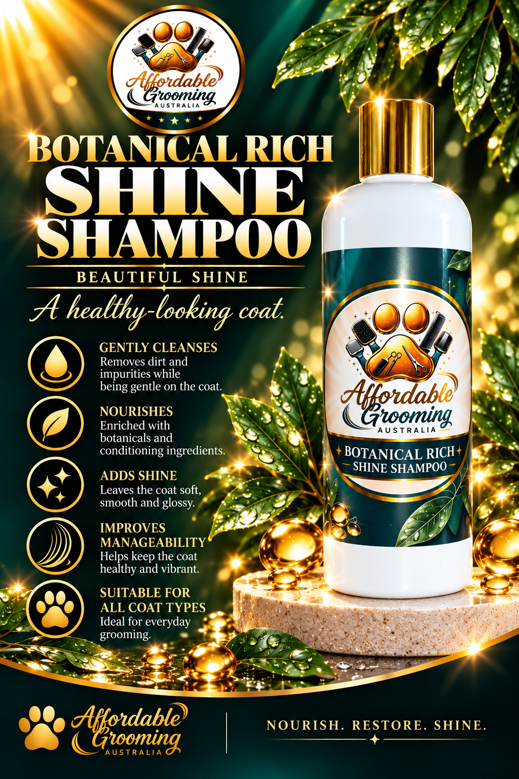 Shine shampoo 1000 ml