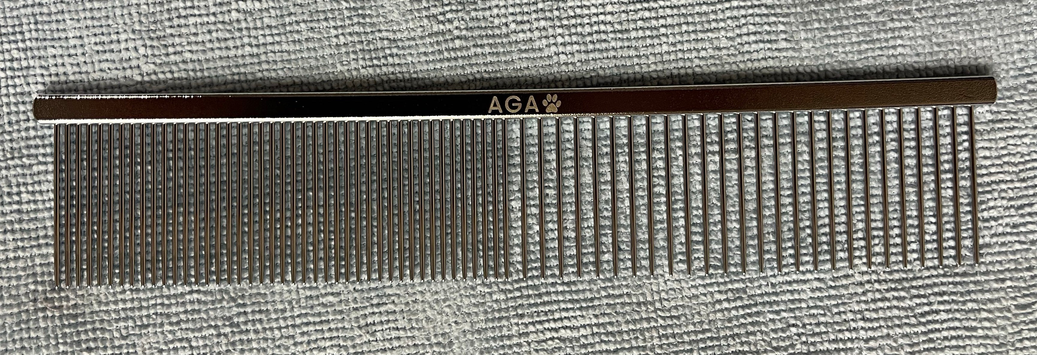 18 cm electroplated and steel Comb ￼